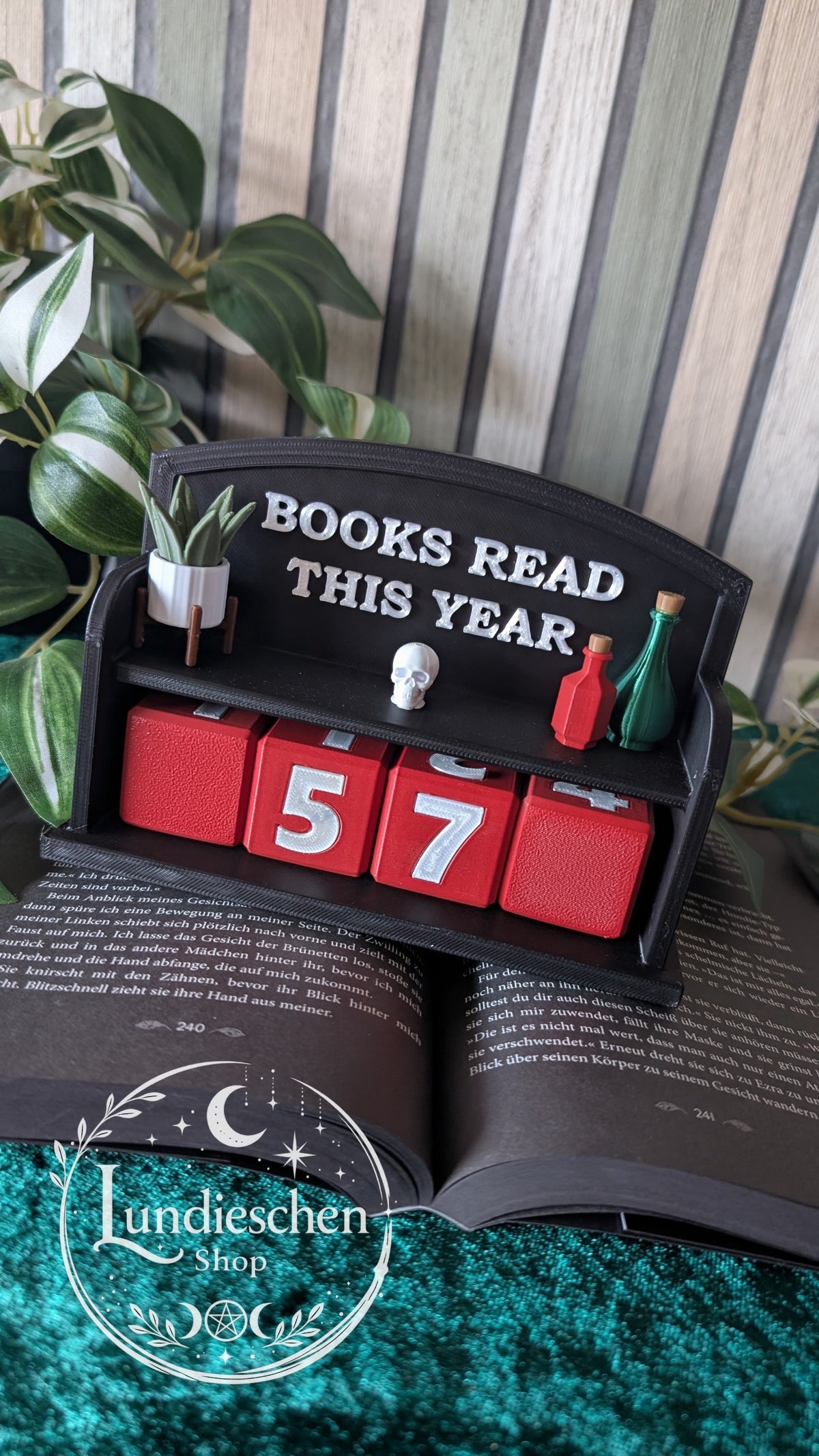 Book Tracker mit Würfeln