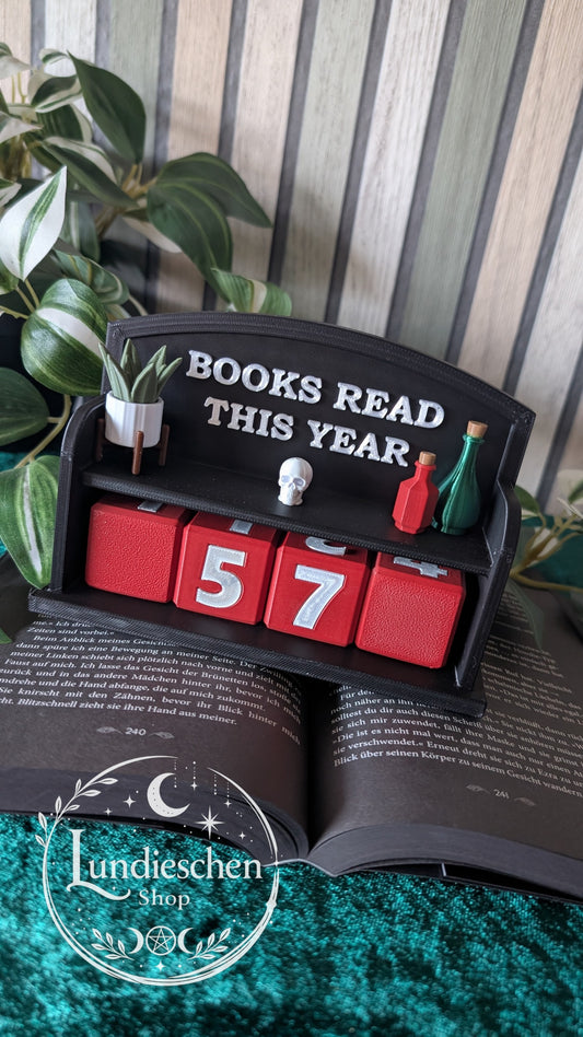 Book Tracker mit Würfeln