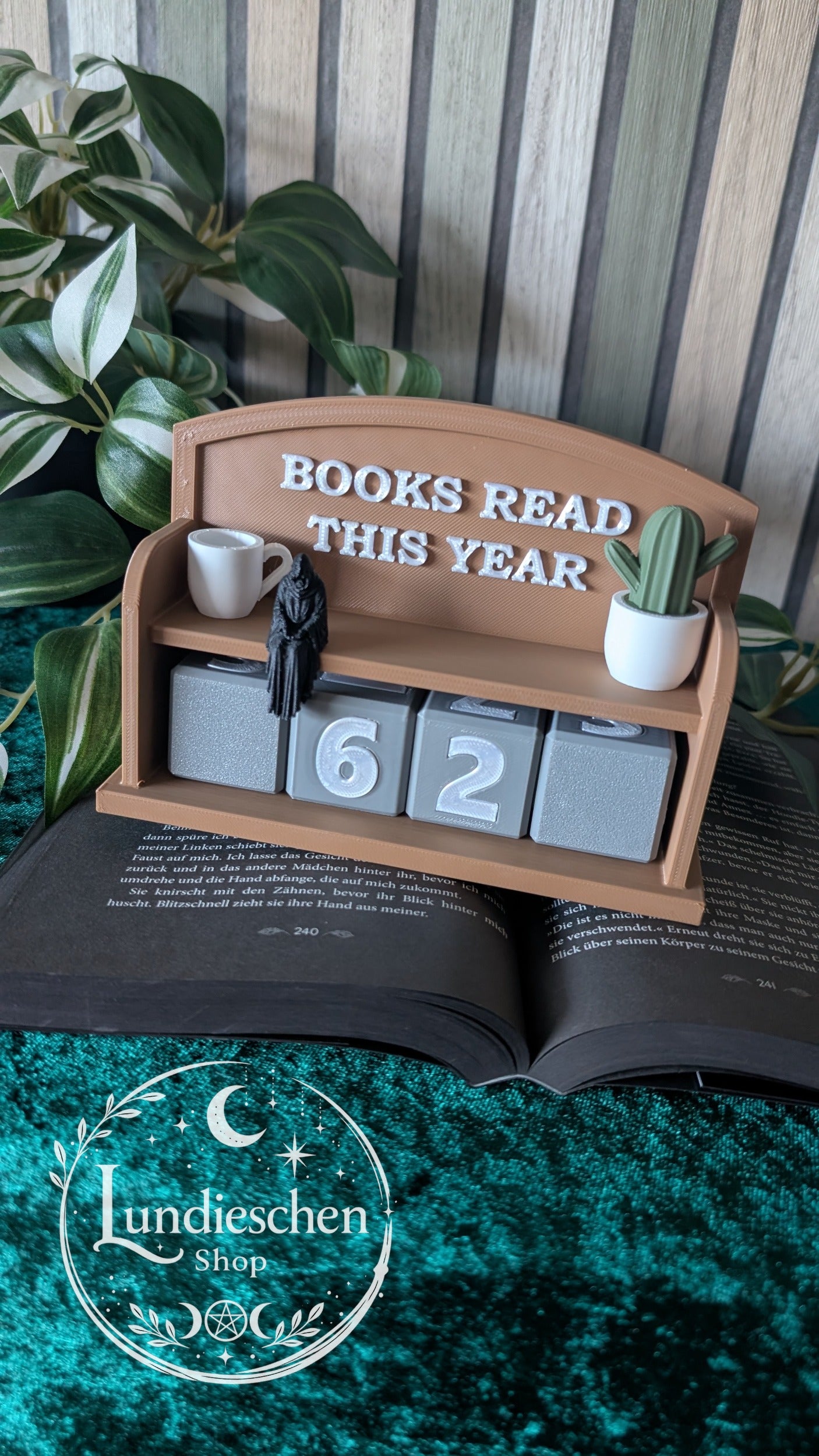 Book Tracker mit Würfeln
