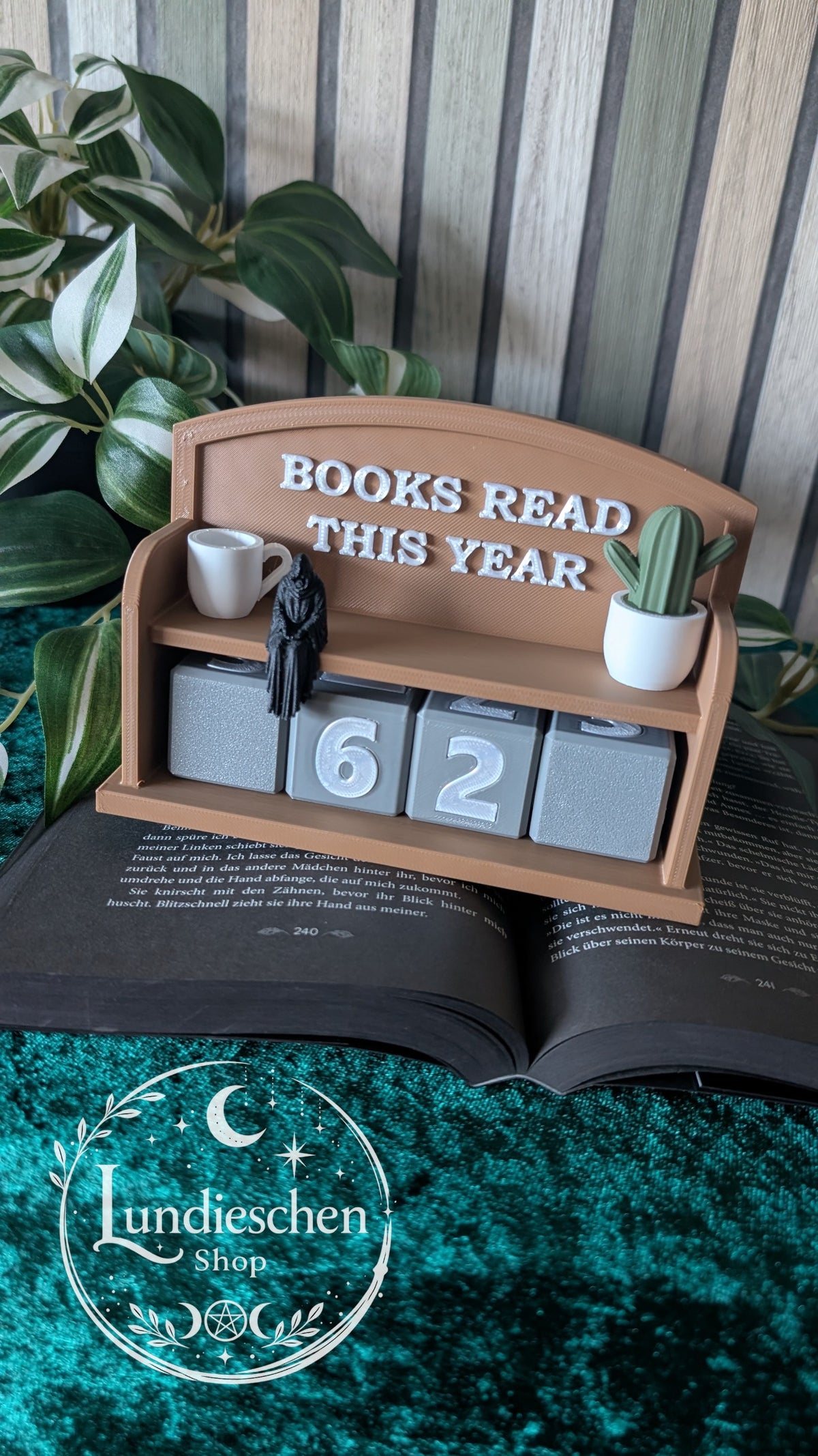 Book Tracker mit Würfeln