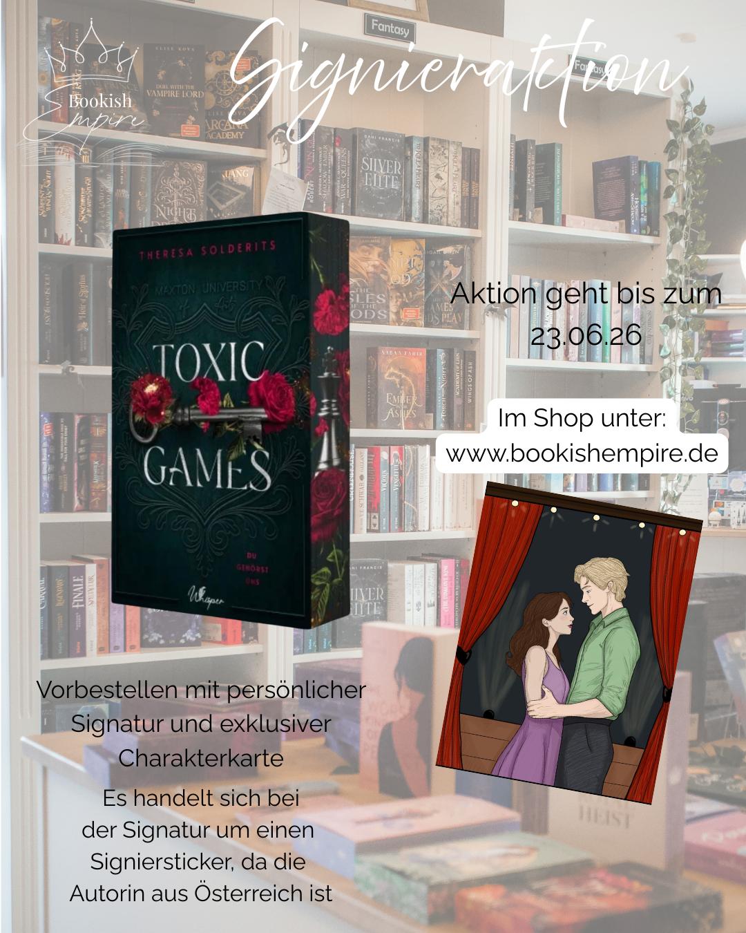 Toxic Games – Du gehörst uns - Signieraktion